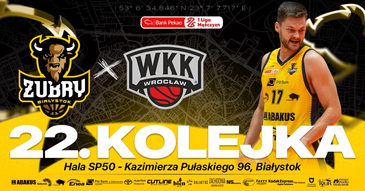 Żubry Abakus Okna Białystok vs WKK Active Hotel Wrocław